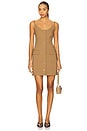 view 1 of 3 Peitho Dress in Brown