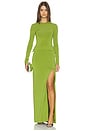 view 1 of 3 VESTIDO SHADA in Green
