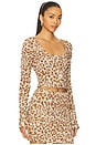 view 2 of 4 Jylan Top in Ocelot