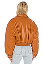 view 4 of 5 BLOUSON BOMBER BOMI in Burnt Orange