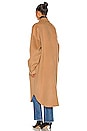 view 3 of 3 VESTE CHEMISE CRUZA in Camel