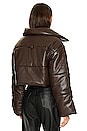 view 5 of 6 Aveline Puffer Jacket in Coffee Ground