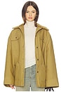 view 1 of 5 Zonta Jacket in Yellow Khaki