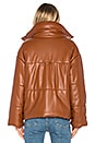 view 3 of 4 BLOUSON MATELASSÉ HIDE in Rust