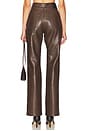 view 4 of 6 Seldes Pant in Chocolate