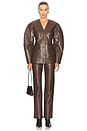 view 5 of 6 Seldes Pant in Chocolate