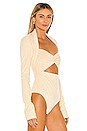 view 3 of 5 Heidi Bodysuit in Butter