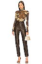 view 4 of 4 Harri Top in Arte Povera Floral Black