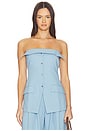 view 1 of 1 Maleah Top in Light Blue