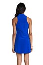 view 4 of 5 A-Line Mod Dress in Vegas Blue