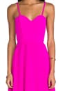 view 5 of 5 Heartthrob Mini Circle Dress in Pop Pink