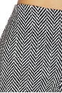 view 7 of 6 Suiting Herringbone Hot Pants in Black Herringbone