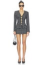 view 5 of 5 Large Check Suiting Blazer in Noir Plaid