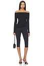view 6 of 6 Body Flex Crop Legging in Black