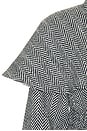 view 5 of 4 Suiting Cape Romper in Black Herringbone