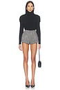 view 5 of 4 Draped Knit Top in Black