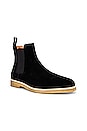 view 2 of 5 Sonoma Suede Chelsea Boot in Black & Natural