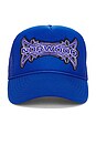 view 1 of 3 Tribal Trucker Hat in Royal Blue