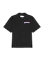 view 2 of 4 Pit Crew Button Down Shirt in Black