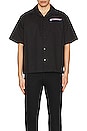 view 4 of 4 Pit Crew Button Down Shirt in Black