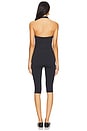 view 3 of 4 Anchor Pedal Pusher Catsuit in Black
