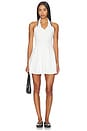 view 1 of 3 Abundance Halter Polo Tennis Dress in White