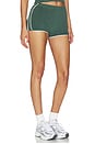 view 3 of 7 Thrive Terry Shorts in Green