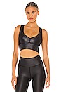 view 1 of 4 V Scoop Sports Bra in Black