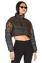 view 2 of 5 Super Cropped Puffer Jacket in Moscow Muse