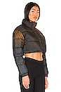 view 3 of 5 Super Cropped Puffer Jacket in Moscow Muse