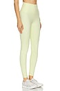 view 2 of 4 Milan Wide Waist Band 7/8 Legging in Yellow