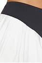 view 6 of 6 Ba?os Tennis Pleated Skort in Black & White in White & Black