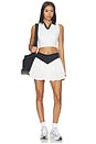 view 4 of 4 Ba?os Contrast Collar Sleeveless Top in Black & White in White & Black
