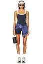 view 2 of 5 Francesca Jumpsuit in Navy & Off White Combo