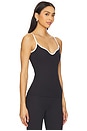 view 2 of 4 Erica Tank Top in Black & White Combo