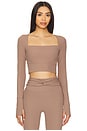 view 1 of 4 Hugo Top in Mocha