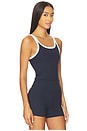 view 2 of 4 Finley Top in Navy & White Combo