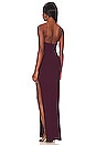 view 3 of 3 Angela Gown in Plum