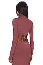 view 3 of 4 Julia Crop Top in Mocha