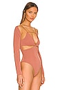 view 3 of 5 Thierry Bodysuit in Rosewood