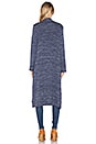 view 3 of 3 Longline Cardigan in Navy