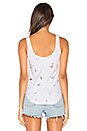 view 3 of 5 Distressed Tank in White