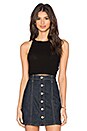 view 1 of 3 Lolita Crop Top in Black