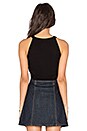view 3 of 3 Lolita Crop Top in Black