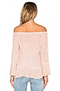 view 3 of 4 Ruffle Top in Blush