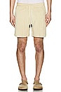 view 4 of 4 Terry Shorts in Beige