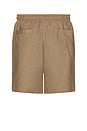 view 2 of 4 Taupe Linen Shorts in Brown