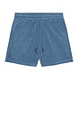 view 1 of 5 Coronet Terry Shorts in Blue