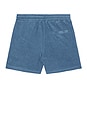 view 2 of 5 Coronet Terry Shorts in Blue