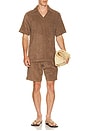 view 3 of 4 Vibra Shorts in Brown